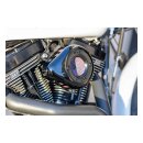 S&S Air Stinger Stealth Teardrop Luftfilter Kit schwarz für Harley Twin Cam 99-17