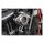S&S, Air Stinger Stealth air cleaner kit. Teardrop, chrome