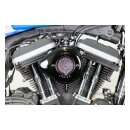 S&S Stinger Stealth Teardrop Luftfilter schwarz für Harley XL Sportster 07-21