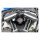 S&S Stinger Stealth Teardrop Luftfilter schwarz für Harley XL Sportster 07-21