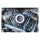 S&S, Air Stinger Stealth air cleaner kit. Alu trim ring