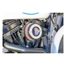 S&S, Air Stinger Stealth air cleaner kit. Alu trim ring