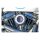 S&S, Air Stinger Stealth air cleaner kit. Alu trim ring