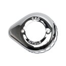 S&S, Air Stinger Teardrop cover only. Chrome