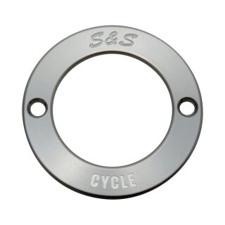 S&S, Air Stinger Stealth trim ring only. Clear anodized