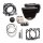 S&S, 131" Big bore cylinder & piston kit. Black fins