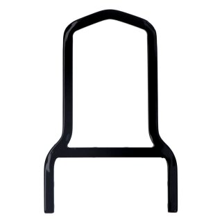 Sissybar upright 11 inch, Black