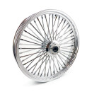 Big Spoke DF Felge vorne chrom für Harley Custom Bagger 23X3.5" TGA geprüft