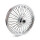 Big Spoke DF Felge vorne chrom für Harley Custom Bagger 23X3.5" TGA geprüft