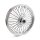 Radial 48 fat spoke front wheel 3.50 x 23 DF chrome