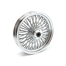 Custom Big King Spoke Felge vorne chrom für Harley Dyna 04-07 18X3.50" geprüft