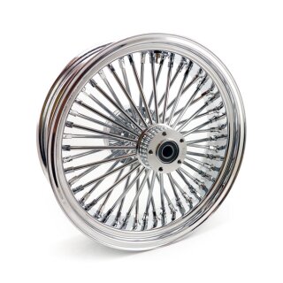 MCS Radial 48 fat spoke rear wheel 5.50 x 18 chrome