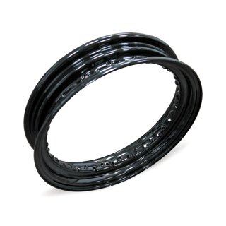 Dropcenter Felge 40 Loch schwarz für Harley Umbau 3.00 X 23