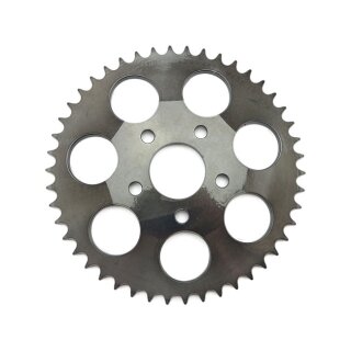 PBI rear sprocket black zinc steel, 46T