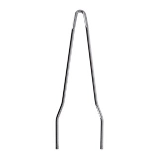 Wide New Old School Sissybar 59cm Chrom für Harley Dyna Softail