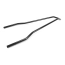 Wide New Old School Sissybar 59cm schwarz für Harley Dyna Softail