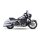 KessTech FL-double slip-ons black, billet round end cap