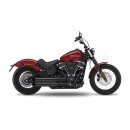 KessTech Fusion Long 2-2 exhaust black, big slash end cap