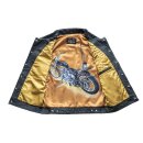 13 half Blood Moon black Leather Vest Weste M