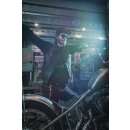 13 half Blood Moon black Leather Vest Weste M