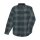 Loser Machine Bad Luck flannel shirt blue/teal