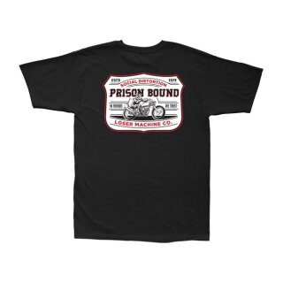 Loser Machine Prison Bound T-shirt black