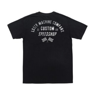 Loser Machine Speed Shop T-shirt black