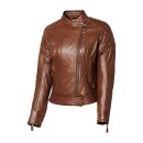 Roland Sands Riot ladies jacket tobacco