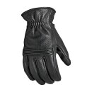 Roland Sands Wellington leather gloves black