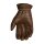 Roland Sands Wellington leather gloves tobacco