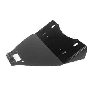 Westland Customs, solo seat mount frame plate. Black