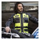 Holy Freedom Quattro Vision leather jacket black/fluo yellow