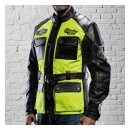 Holy Freedom Quattro Vision leather jacket black/fluo yellow