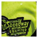 Holy Freedom Zero Vision leather jacket black/fluo yellow