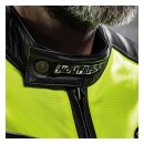 Holy Freedom Zero Vision leather jacket black/fluo yellow