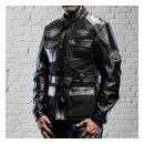 Holy Freedom Quattro TL leather jacket black