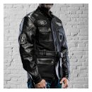 Holy Freedom Quattro TL leather jacket black