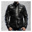 Holy Freedom Quattro TL leather jacket black