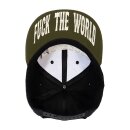King Kerosin Support Single Moms snapback cap black/olive