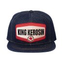 King Kerosin Logo snapback cap blue/red