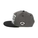 King Kerosin Respect No One snapback cap grey/black