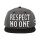King Kerosin Respect No One snapback cap grey/black