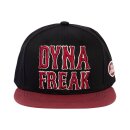 King Kerosin Dyna Freak snapback cap black/red