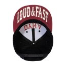 King Kerosin Dyna Freak snapback cap black/red
