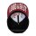 King Kerosin Dyna Freak snapback cap black/red