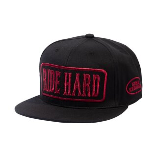 King Kerosin Ride Hard snapback cap black