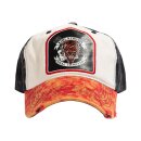 King Kerosin Logo trucker cap white/red