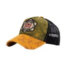 King Kerosin Logo trucker cap green/yellow