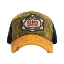 King Kerosin Logo trucker cap green/yellow
