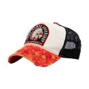 King Kerosin Speedshop trucker cap white/red